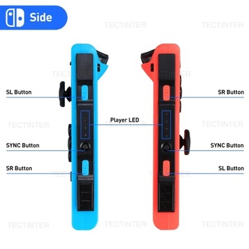 NINTENDO Switch Joy-Con Pair Контроллер PAD ZELDA 2 шт. LED, MOVIE