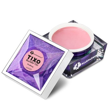 ŻEL BUDUJĄCY Do Przedłużania Paznokci TIXO Builder Tiksotropia 50 ml Rosy