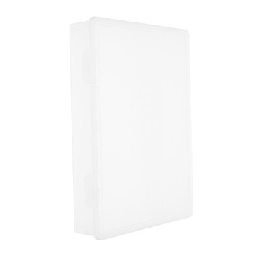 PUDEŁKO A4 PRZEZROCZYSTE PLASTIKOWE POJEMNIKI PAPIEROWE