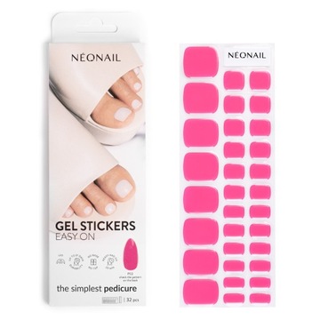 NEONAIL Lakier Hybrydowy w naklejce GEL STICKERS EASY ON P02