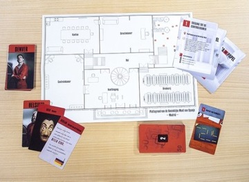 Настольная игра Jumbo gezelschapsspel La Casa de Papel Escape Game (NL) 16 x