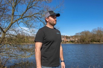 KOSZULKA WĘDKARSKA PRESTON BLACK T-SHIRT L