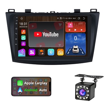 RADIO GPS BT ANDROID MAZDA 3 2009-2013 SIM 8/128GB