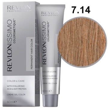 Krem koloryzujący Revlon Revlonissimo Colorsmetique 7.14 Blond Brown 60ml