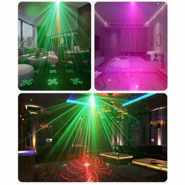 ДИСКО-ЛАЗЕРНЫЙ ПРОЕКТОР СО СВЕТОДИОДНЫМИ ПОДСВЕТКАМИ USB