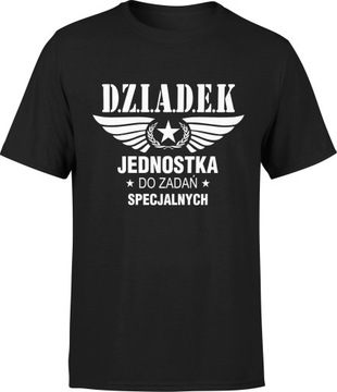 MĘSKI T-SHIRT NAJLEPSZY DZIADEK PREZENT ROZM S KOSZULKA MĘSKA TSHIRT NADRUK