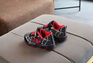 Детские кроссовки Adidas Spiderman, черные