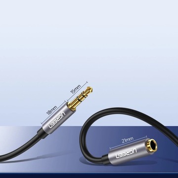 UGREEN AUDIO AUX УДЛИНИТЕЛЬНЫЙ КАБЕЛЬ UGREEN CABLE JACK 3.5 ОРИГИНАЛЬНОЕ КАЧЕСТВО