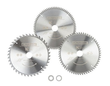 Набор из 3-х отрезных дисков по дереву Parkside PSH 3A1.