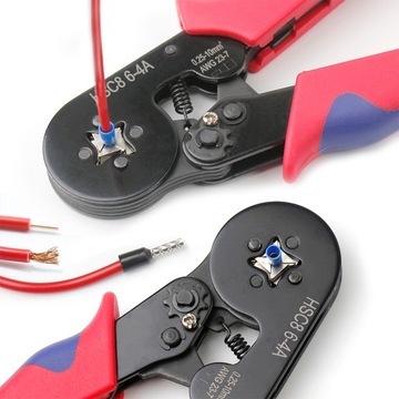 ОБЖИМНАЯ МАШИНА ДЛЯ АВТОМОБИЛЬНЫХ РАЗЪЕМОВ 0,25-10мм2 + фитинг для проводов x1900