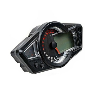 UNIWERSALNY LICZNIK CYFROWY MOTOCYKL MOTOR SKUTER QUAD LCD 11000 RPM