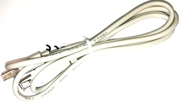 PRZEDŁUŻACZ USB 1,0m WTYK-GNIAZDO SZARY