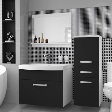 Мебель для ванной комнаты с ЗЕРКАЛОМ и РАКОВИНОЙ