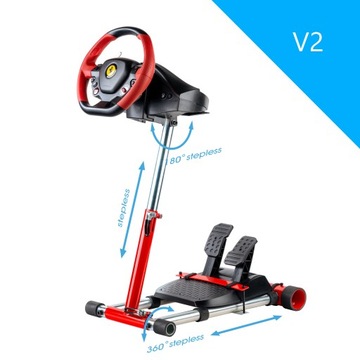 Stojak dla kierownic Wheel Stand Pro V2 ROSSO
