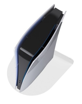 Держатель-вешалка настенный вертикальный горизонтальный PlayStation 5 PS5 SLIM белый