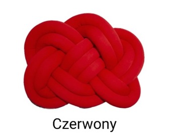 Тканая подушка KNOT PILLOW узел цвета