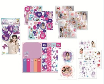 05784-Piękne NAKLEJKI kartki VIOLETTA oryginał 3+