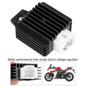 Prostownik regulatora napięcia 12 V o pełnej fali pasuje do motocykla GY6