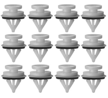 ZESTAW SPINEK KLIPSÓ LISTWY SZYBY CZOŁOWEJ CITROEN C4 PICASSO 812396 7473FL