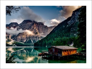 Плакат для домашнего декора Городской пейзаж 70x50 K05