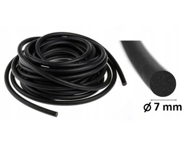SZNUR SPIENIONY MIKROGUMA USZCZELKA EPDM 7mm 10M