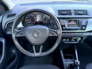 Skoda Fabia III Kombi 1.2 TSI 110KM 2015 Skoda Fabia 1.2 TSI 110KM Style Grzane Fotele Czujniki Parkowania Salon, zdjęcie 10