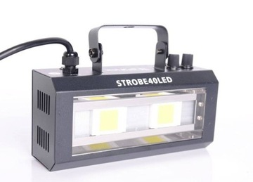 Мощный стробоскоп LED EFFECT 2X 20W DISCO
