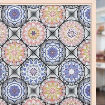 FOLIA OKIENNA WITRAŻ BEZ KLEJU ANTY UV DO KUCHNI 200 x 30 cm