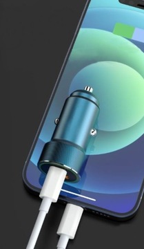 Автомобильное зарядное устройство FAST Dual QC3.0 USB+TYPE-C