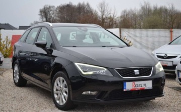 Seat Leon III ST 1.6 TDI CR 105KM 2015 Seat Leon Bezwypadkowy - DSG - Niski przebieg - Super Stan - 1 wlasciciel