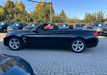 BMW Seria 4 F32-33-36 Cabrio 428i 245KM 2014 BMW Seria 4 428i Cabrio 2,0 Benz. 245KM Automat GWARANCJA Zamiana Zarejest, zdjęcie 4