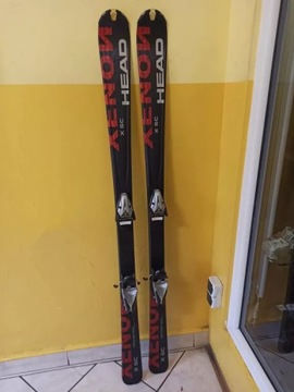 NARTY HEAD XENON XSC 163CM Z WIĄZANIAMI