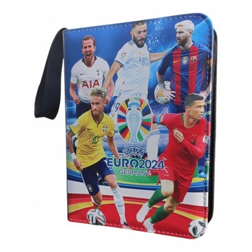ALBUM NA KARTY PIŁKARSKIE 400 SZT FIFA UEFA EURO 2024 KLASER SEGREGATOR HIT