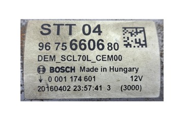 CITROEN C3 III 1.6 STARTÉR 9675660680