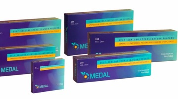 АВТОКЛАВНЫЕ СУМКИ 57мм x 100мм МЕДАЛЬ 200 шт.