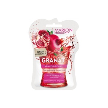 MARION FIT FRESH MASECZKA DO TWARZY GRANAT 7,5 ML