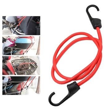 Велосипедный банджи-шнур, эластичный ремень, переносной красный багажник 100 см.