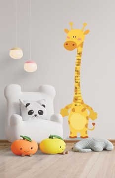 Наклейка с таблицей роста GIRAFFE 2 A