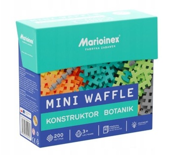 Klocki Mini Waffle - Konstruktor Botanik 200