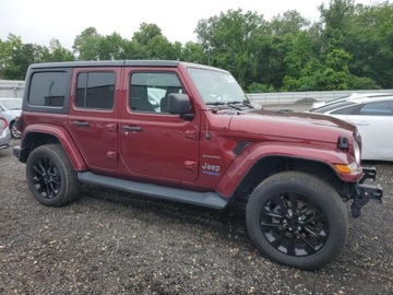 Jeep Wrangler IV 2021 Jeep Wrangler Unlimited Sahara 4XE 2021 2.0l 2.0 Hybryda 375KM, zdjęcie 4