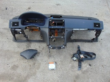 KONSOLA PODUSZKI AIRBAG PASY PEUGEOT 307 NIEBIESKA