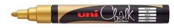 UNI MARKER KREDOWY CHALK PWE-5M ZŁOTY, KREDA
