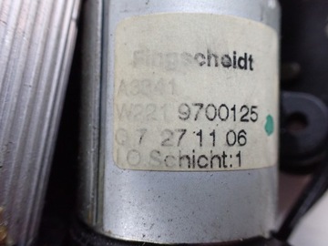 MECHANIZMUS PODHLAVNÍKU ZADNÍ MERCEDES S500 W221 LONG EVROPA 2219700125