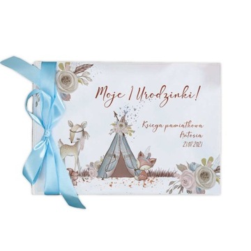 KSIĘGA PAMIĄTKOWA NA ROCZEK BOHO ZWIERZĄTKA IMIĘ