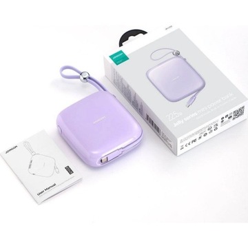 Powerbank Joyroom z kablem USB-C 1xUSB-A 1xUSB-C 10000mAh 22.5W PD/QC mocny