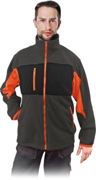 Bluza z polaru roboczy polar ciepły L&H r. XXL