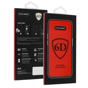 Szkło hartowane XIAO Redmi 9A 9C 6D czarny Glass