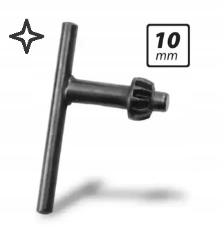 DEDRA Klucz do uchwytu wiertarskiego 10mm YKS002