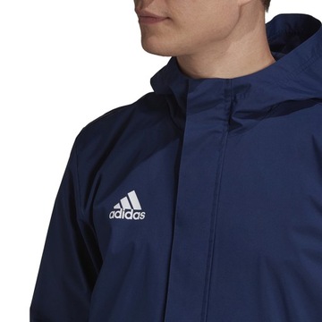 Kurtka męska adidas Entrada 22 GRANATOWA ortalion wiatrówka r. S