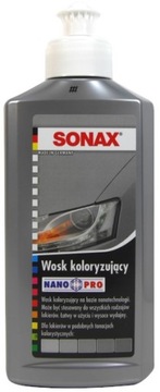 SONAX WOSK KOLORYZUJĄCY NanoPro SREBRNY 250ml